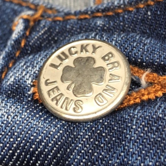 VINTAGE LUCKY BRAND CHARLIE SKINNY JEANS 4/27x30 🍀 - Picture 10 of 12